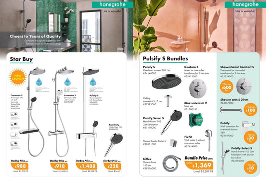 Up to 50% OFF - Hansgrohe Brand Day Sale