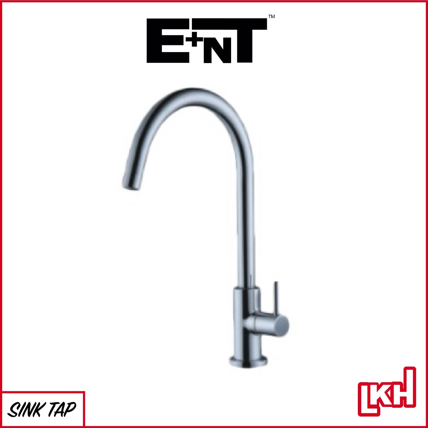E+NT Kitchen Sink Tap Chrome 5915