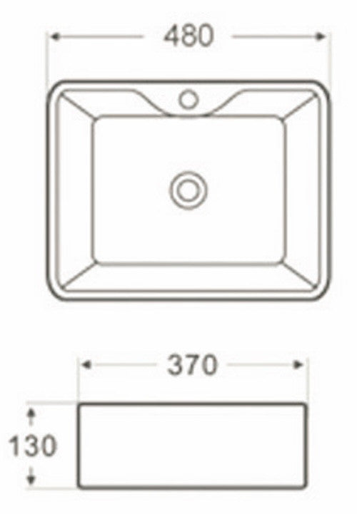 E+NT Counter Top Basin E-2010