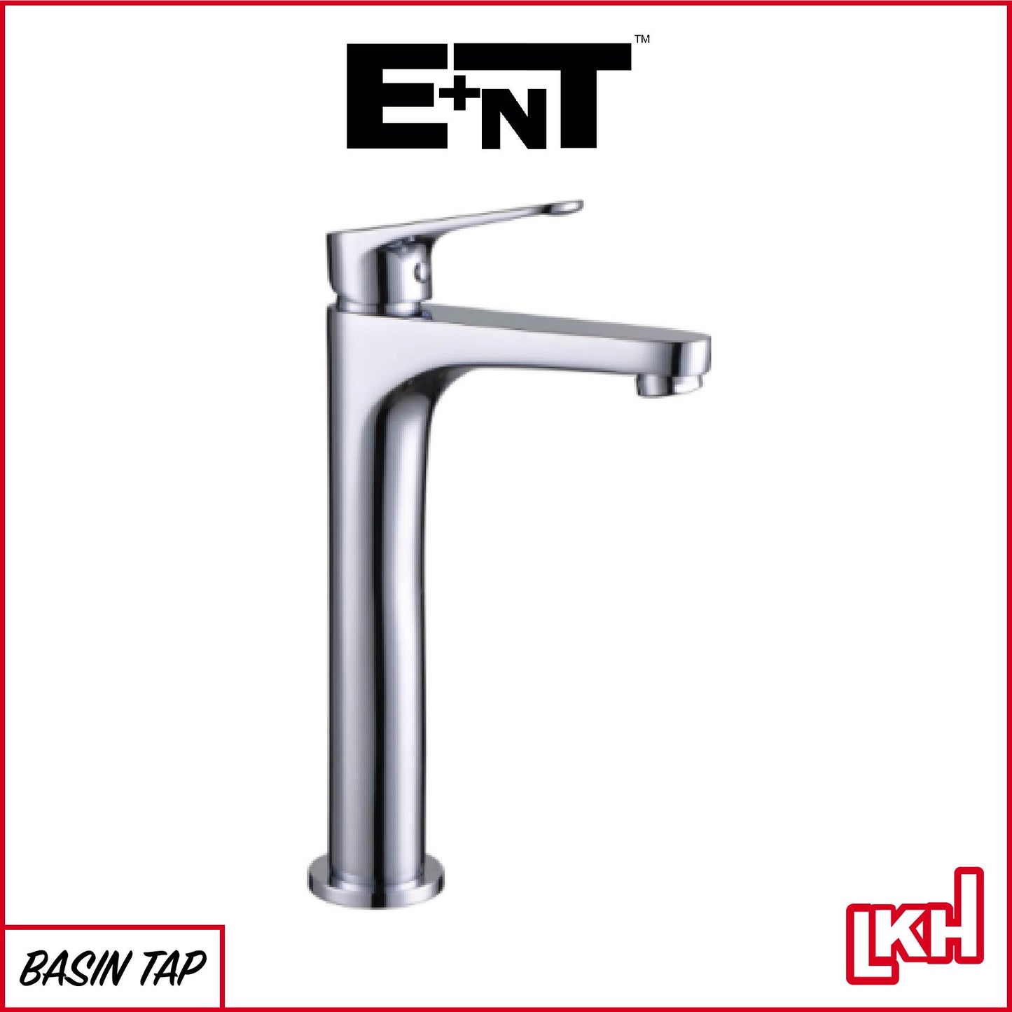 E+NT Tall Basin Tap Chrome 2321CP