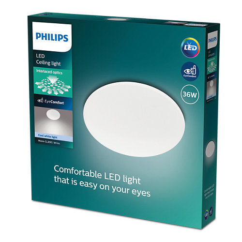 (BUY 4 GET 1 FREE) Philips LED Ceiling Light Moire CL200 10W/17W/24W