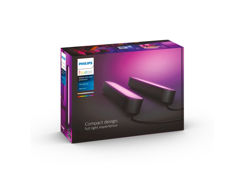 Philips HUE Play Light Bar 2-Pack Black