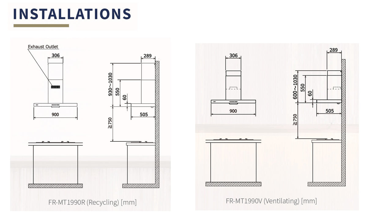 Fujioh FR-MT1990 dimensions
