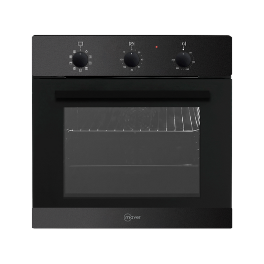 Mayer MMDO9 75L built-in oven in matte black