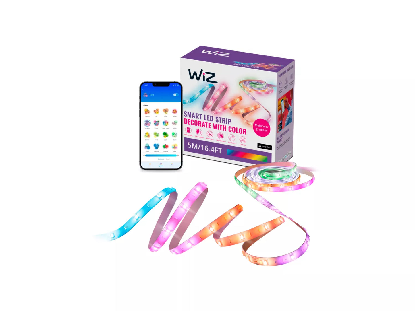 WiZ RGBIC 5m LED Strip