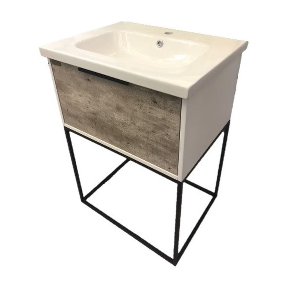 E+NT 087-600 60cm Basin Cabinet Set