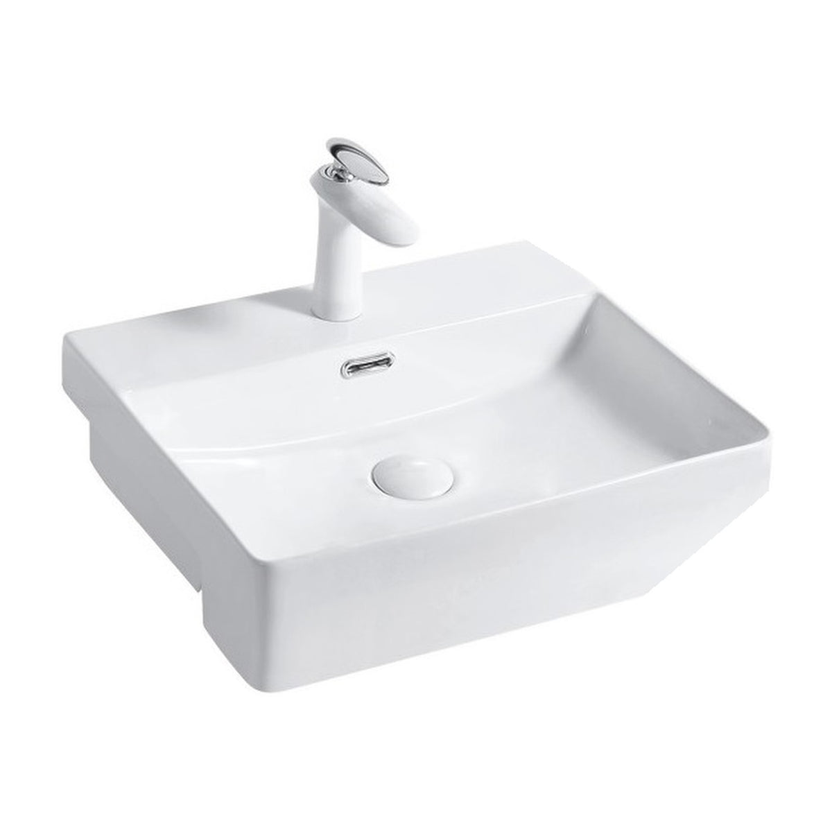 E+NT Semi Recessed Basin 8455B
