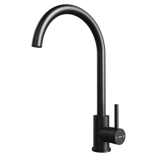Teka UNI 9310 BK High Spout Kitchen Mixer (Black)