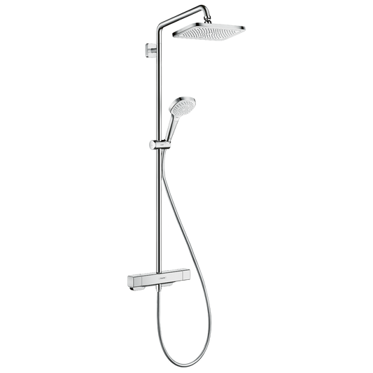 Hansgrohe Croma E Showerpipe 280 1jet 2 with thermostat 26084009
