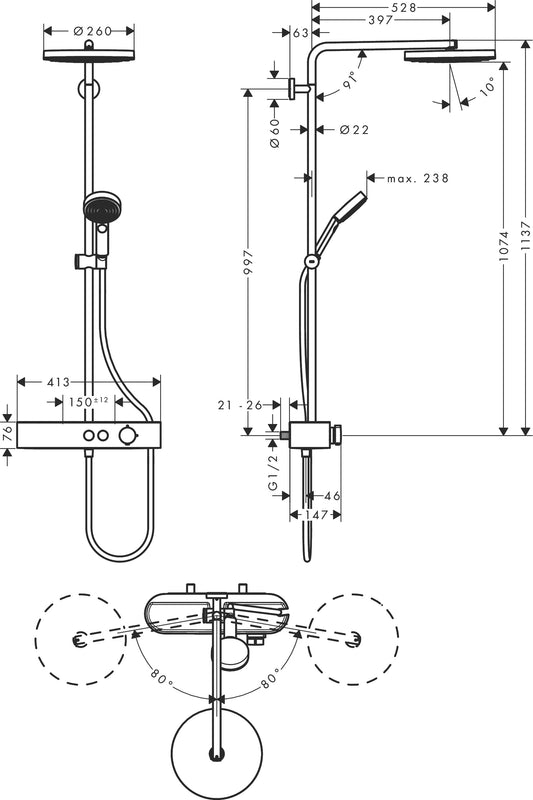 hansgrohe-rainshower-tablet-pulsify-24221009-dimensions