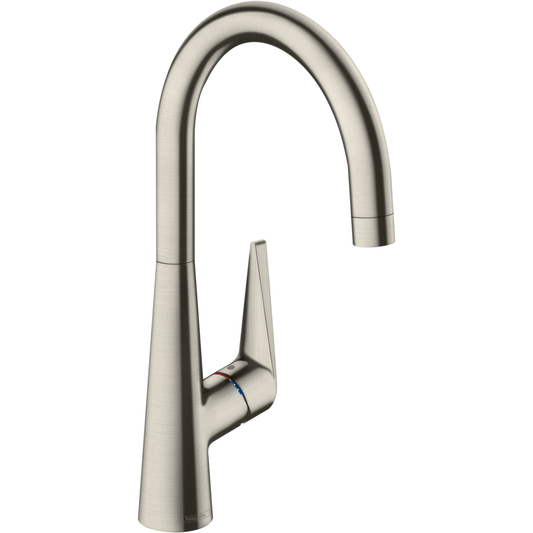 Hansgrohe Talis M51 Single Lever Kitchen Mixer 260 EcoSmart 1jet Stainless Steel Finish