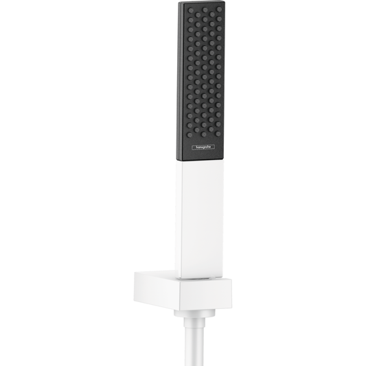 Hansgrohe Rainfinity Shower Holder Set 100 1jet with Shower Hose 125 cm Matt White