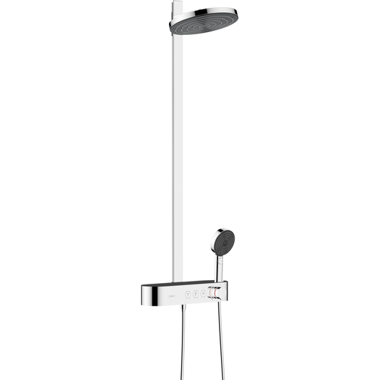 Hansgrohe Pulsify S Showerpipe 260 2jet with ShowerTablet Select 400 Chrome