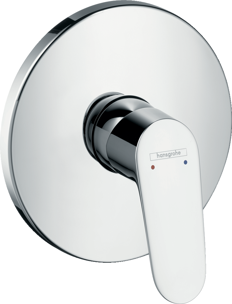 hansgrohe concealed bath mixer plate