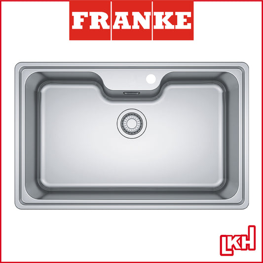 Franke Bell BCX 610-81 Stainless Steel Sink Top Mounted