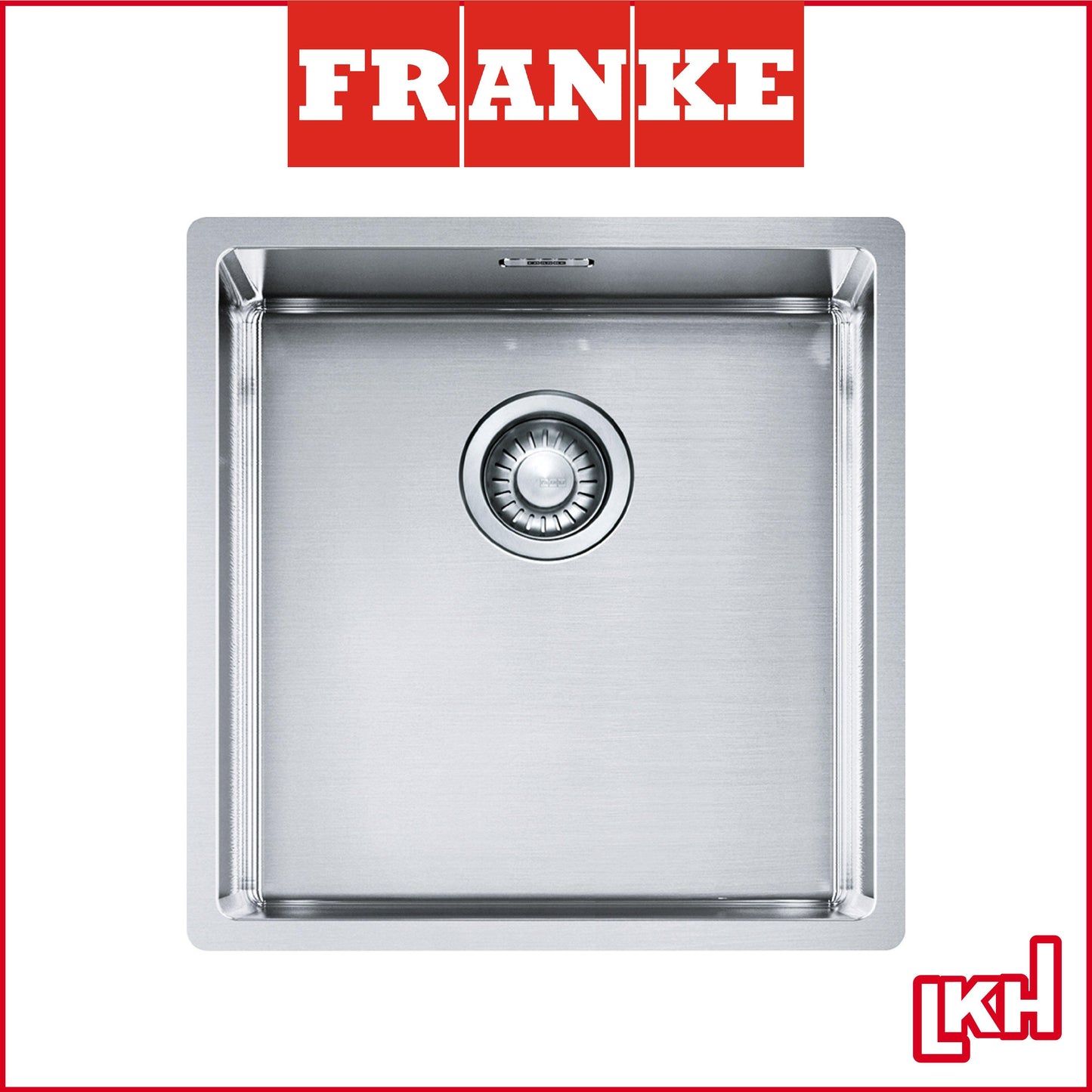 franke BXX 210-40 stainless steel single bowl kitchen sink