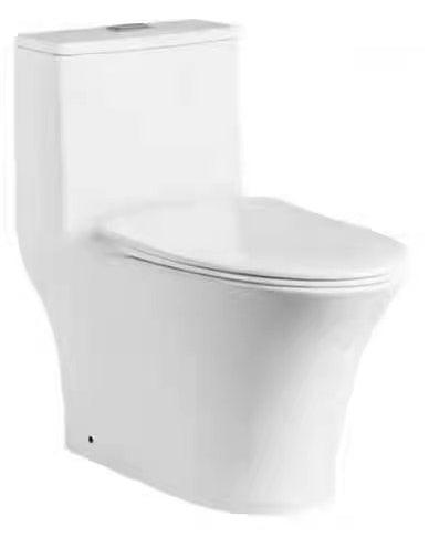 one piece toilet bowl