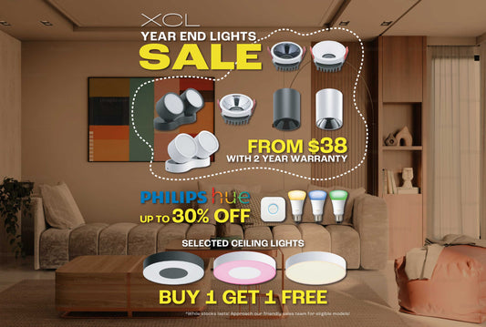 Lights Year End Sale! XCL & Philips Hue 30% OFF