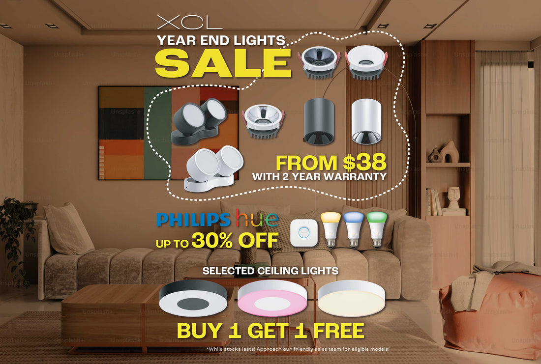 Lights Year End Sale! XCL & Philips Hue 30% OFF