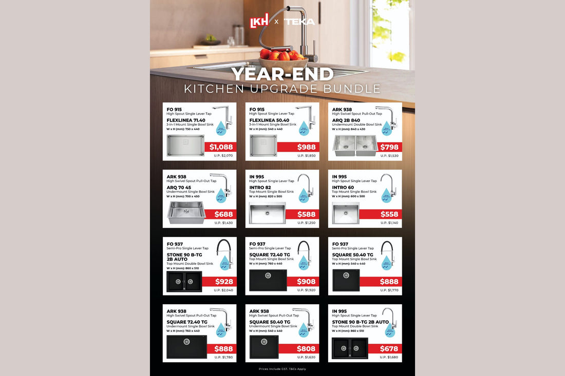 TEKA Year End Kitchen Upgrade Bundle