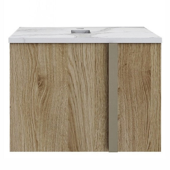 E+NT LD-Y01 60cm Stainless Steel Cabinet with Table Top (Wood Design)