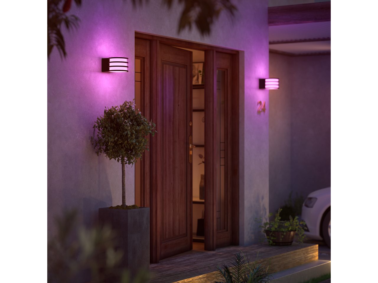 Philips HUE Lucca Outdoor Wall Light