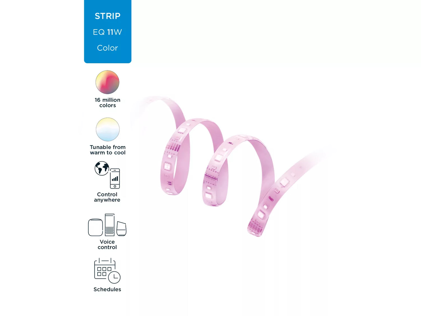 WiZ Wi-Fi LED Strip Extension 1M 1600lm