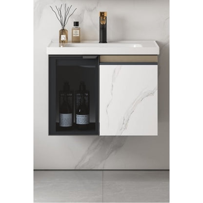 E+NT 1120-60BC Aluminium Basin Cabinet