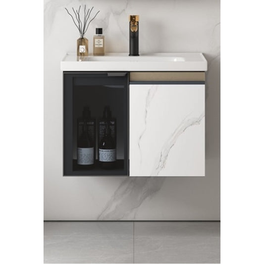 E+NT 1120-60BC Aluminium Basin Cabinet - Off Season Clearance