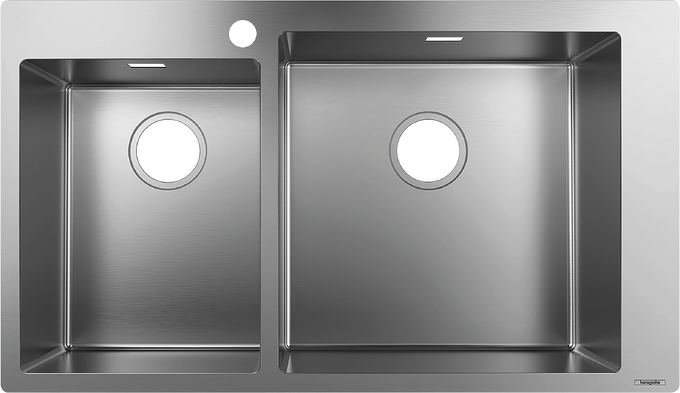 Hansgrohe S71 S711-F760 built-in stainless steel sink 305/435