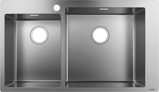 Hansgrohe S71 S711-F760 built-in stainless steel sink 305/435
