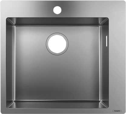 Hansgrohe S71 S711-F450 built-in stainless steel sink 450