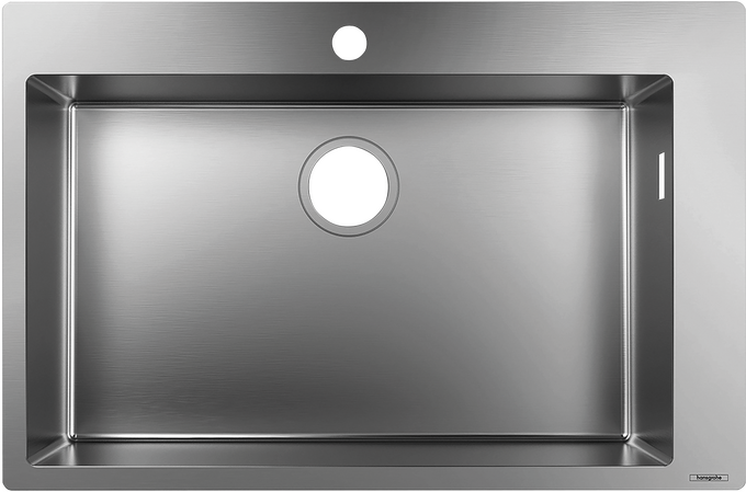 Hansgrohe S71 S711-F660 built-in stainless steel sink 660