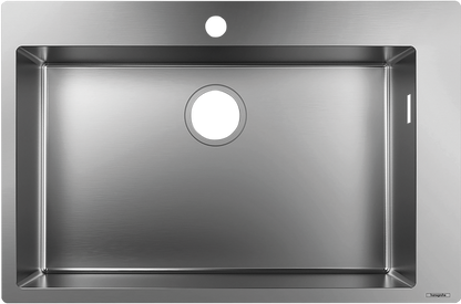 Hansgrohe S71 S711-F660 built-in stainless steel sink 660