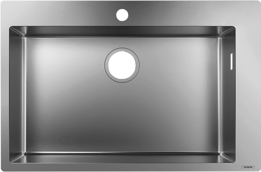 Hansgrohe S71 S711-F660 built-in stainless steel sink 660