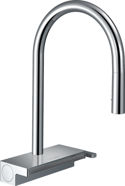 Hansgrohe Aquno Select M81 kitchen mixer 170 with pull-out spray and sBox