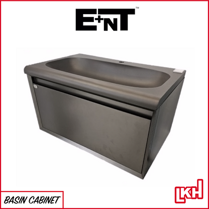 E+NT LD-3899 80cm Stainless Steel Basin Cabinet