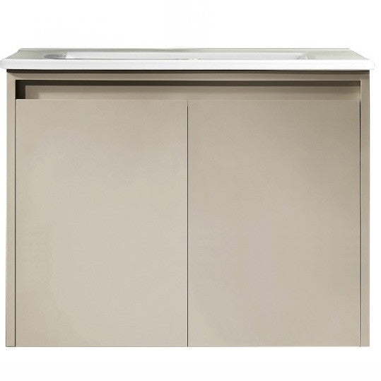 E+NT LD-6838 60cm Stainless Steel Basin Cabinet (Beige)