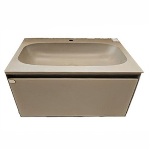 E+NT LD-3818 80cm Stainless Steel Basin Cabinet (Light Grey)