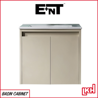 E+NT LD-6851 50cm Stainless Steel Basin Cabinet (Beige)