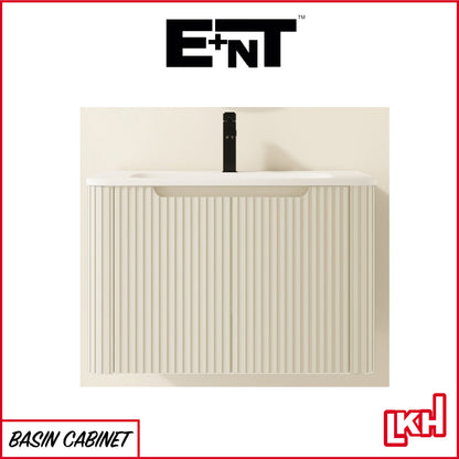 E+NT YAP1-75WAG 75cm PVC Basin Cabinet (Warm Grey)