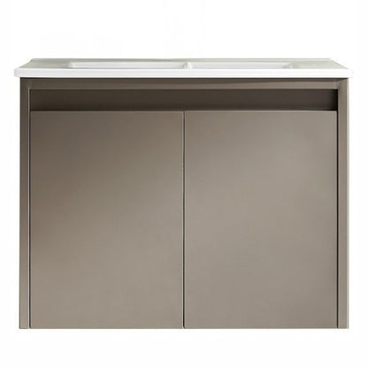 E+NT LD-6838 60cm Stainless Steel Basin Cabinet (Light Grey)