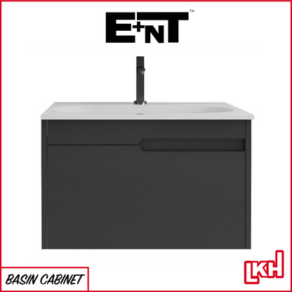 E+NT LD-Y02 70cm Stainless Steel Basin Cabinet (Matt Grey)