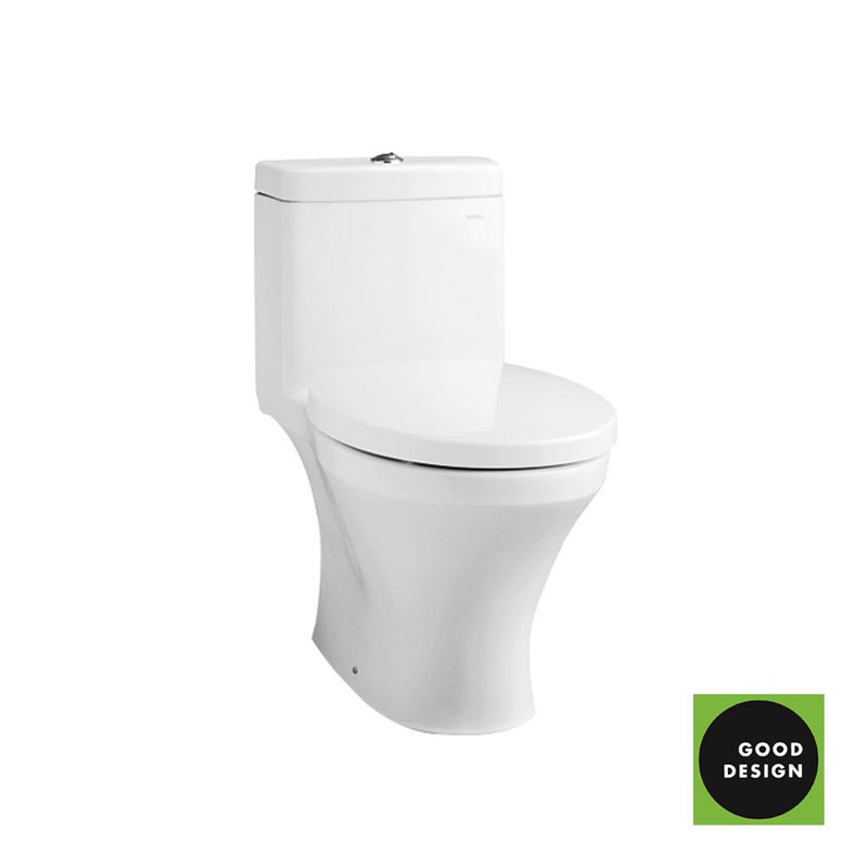 TOTO One Piece Toilet Bowl (220mm) with Soft Closing Seat Cover CW630J
