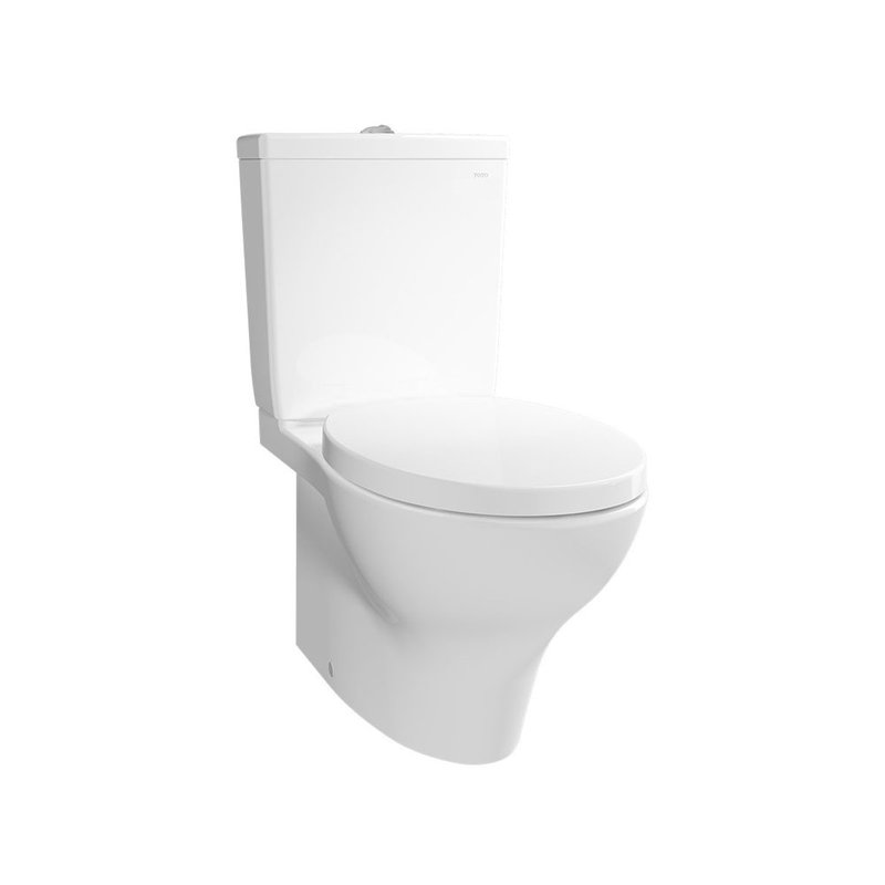 TOTO Two Piece Toilet Bowl with Soft Closing Seat Cover (P-Trap) CW632PJ/SW632JP