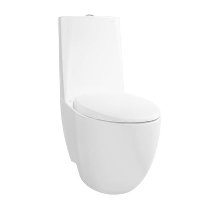 TOTO Two Piece Toilet Bowl with Soft Closing Seat Cover (P-Trap) CW811NPJ/SW811NPJ