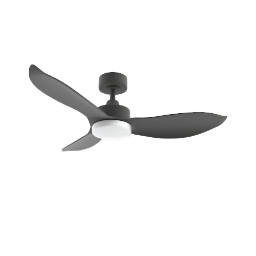EuropAce CoolAce 46 inch ceiling fan ECF46R, Black