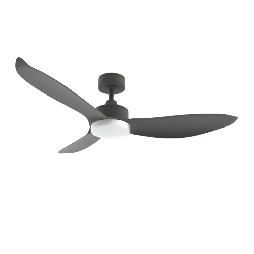 EuropAce CoolAce 52 inch ceiling fan ECF52R, Black