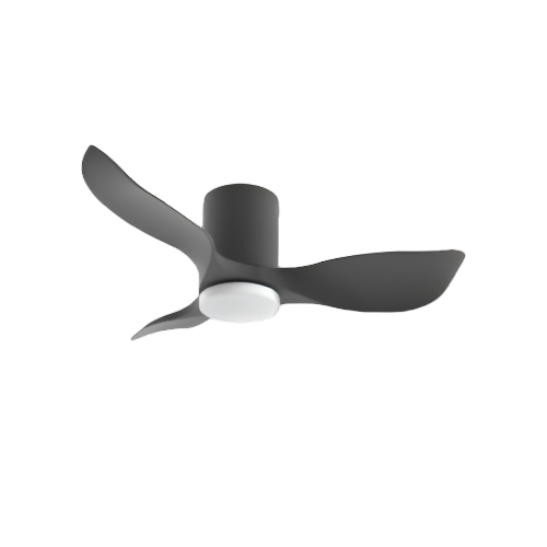 EuropAce AeroAce 41 inch ceiling fan ECF41H, Black