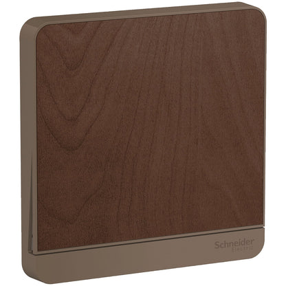Schneider AvatarOn Light Switch with LED Indicator White/Dark Wood/Dark Grey/Wine Gold/Gold Hairline